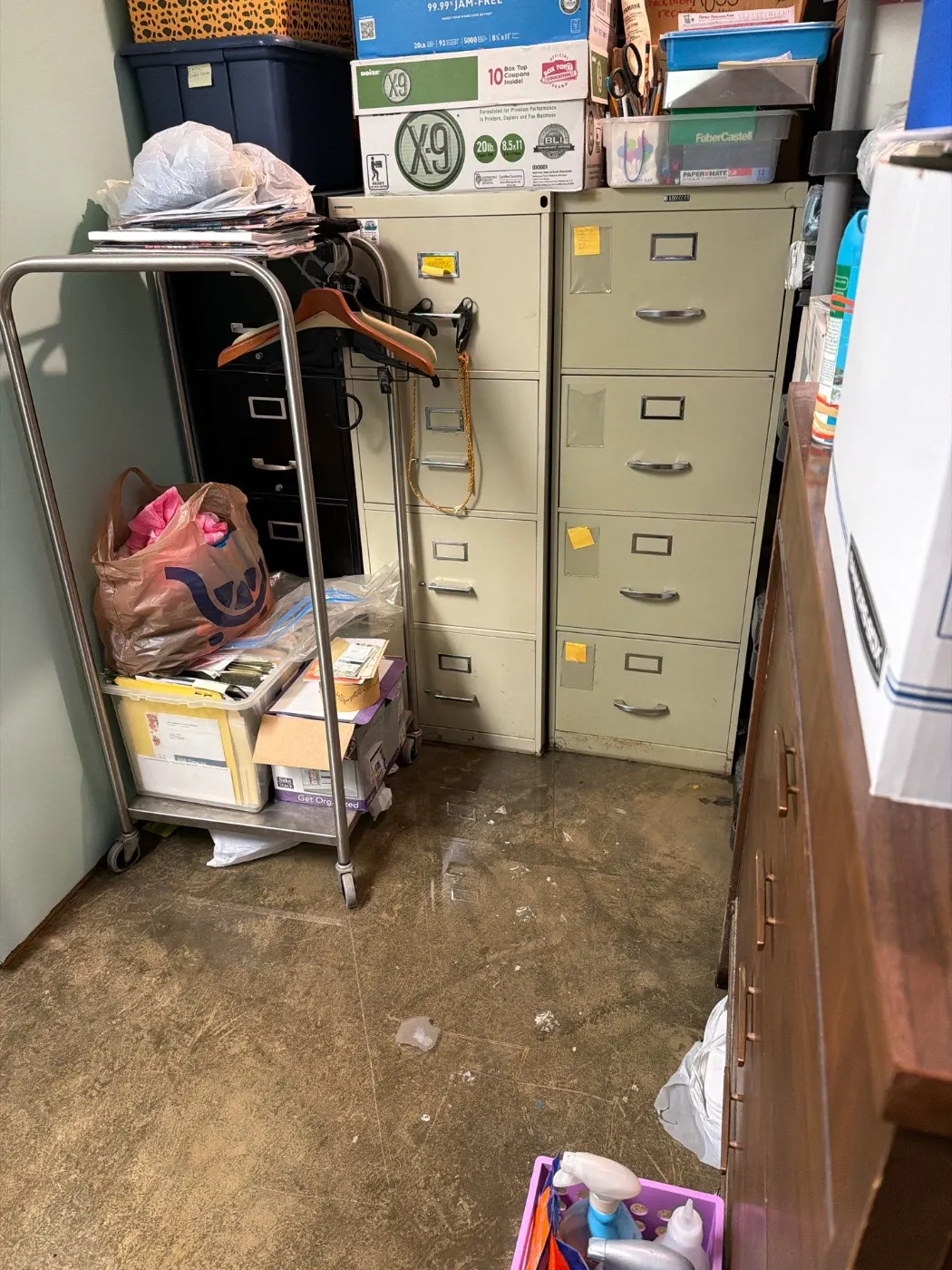 After-hours dry-out at Honey Creek commercial property